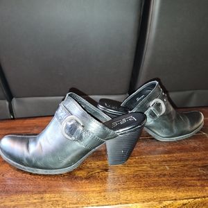 b.o.c. Born Concept Black Mules, size 10 (euro 42)